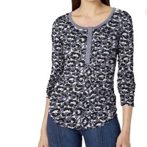 William Rast camouflage top size small